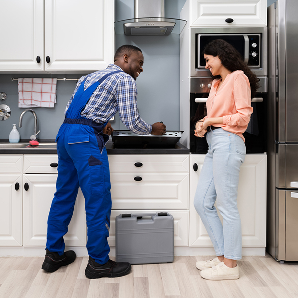 can you provide an estimate for cooktop repair before beginning any work in Ericson NE